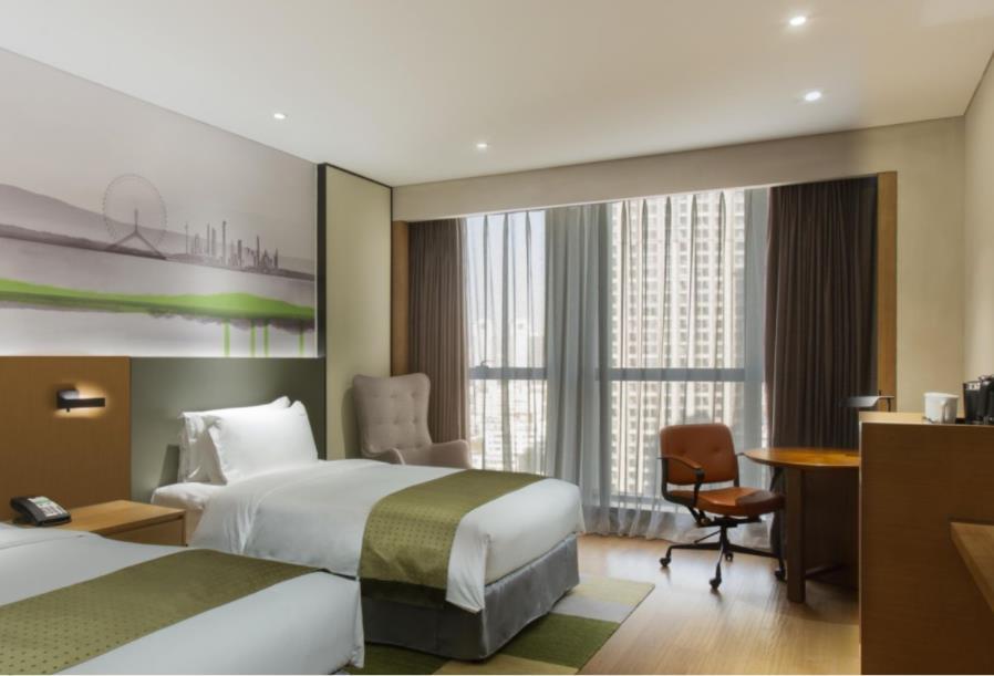 Holiday Inn & Suites Tianjin Downtown By Ihg,Tianjin Drum Tower,Joycity Shopping Mall,Tianjin Ancient Cultural Street,Haihe River,The Porcelain House,Convenient Access To Tianjin Binhai International Airport Exterior photo